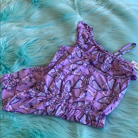 Purple Butterfly Romper - Picture 6 of 7